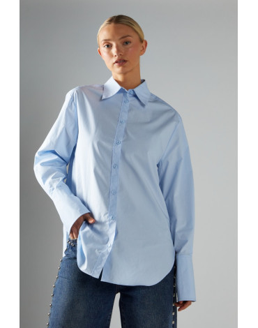 GAMOROUS ΣΙΕΛ ΦΑΡΔΥ ΠΟΥΚΑΜΙΣΟ ΜΕ ΜΕΓΑΛΗ ΜΑΝΣΕΤΑ KA7353