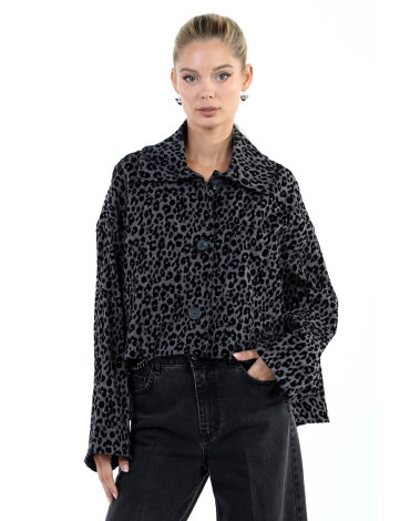 MOTEL ΓΚΡΙ-ΜΑΥΡΟ ΛΕΟΠΑΡ ΑΣΥΜΕΤΡΟ ΣΑΚΑΚΙ AI247081