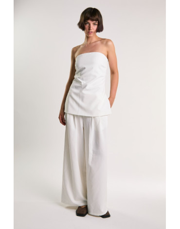 GLAMOROUS ΑΣΠΡΗ ΠΑΝΤΕΛΟΝΑ KA7511