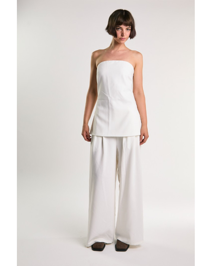 GLAMOROUS ΑΣΠΡΗ ΠΑΝΤΕΛΟΝΑ KA7511