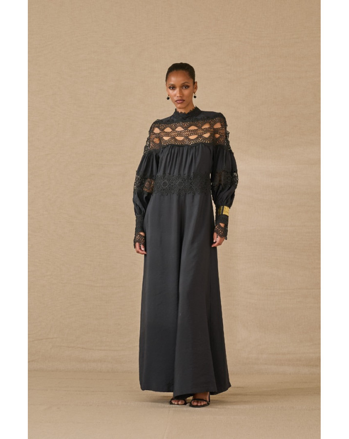 SOUVENIR Φόρμα Ολόσωμη δανδέλα στο πάνω μέρος έντονο μανίκι με μεγάλη μανσέτα S39MO289