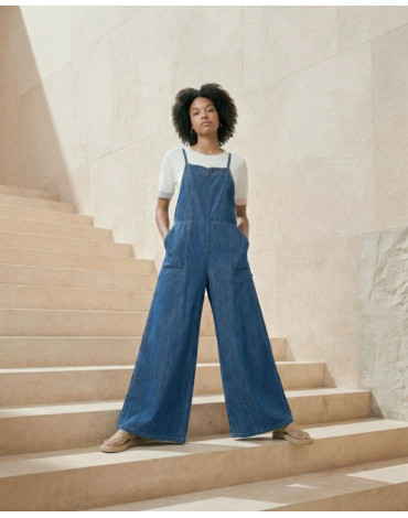 SURKANA ολόσωμη τζιν σαλοπέτα INCA821