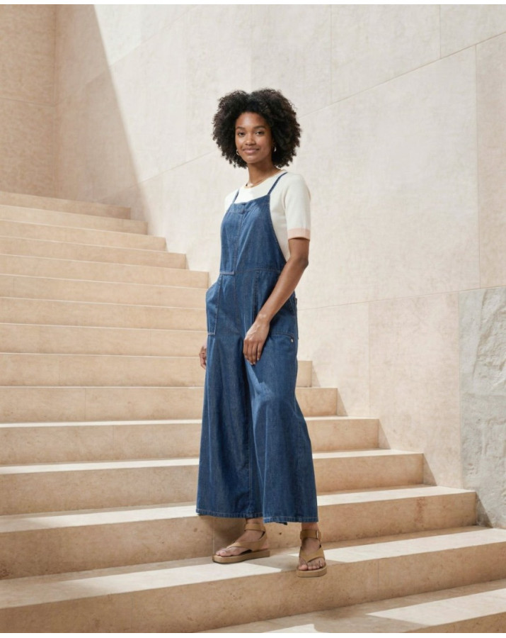 SURKANA ολόσωμη τζιν σαλοπέτα INCA821