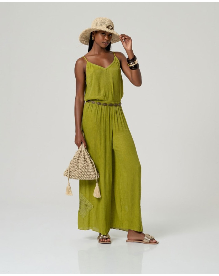 SURKANA Μπλούζα με V ντεκολτέ και τιράντες KIBO023