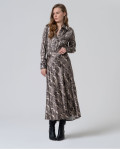 SURKANA ΕΛΑΣΤΙΚΗ ΜIDI ANIMAL PRINT ΦΟΥΣΤΑ MADY624