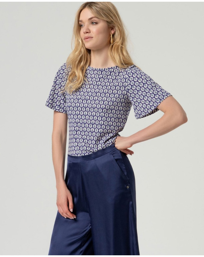 SURKANA Ψηλόμεσο παντελόνι με φαρδιά γραμμή στο μπατζάκι HIEN523