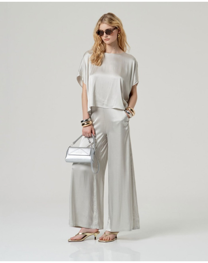 SURKANA Ψηλόμεσο παντελόνι με φαρδιά γραμμή στο μπατζάκι HIEN523