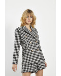 GLAMOROUS Tweed Blazer CK6800 Black – White