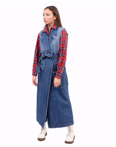 Tensione inn Γιλέκο τζιν μακρύ