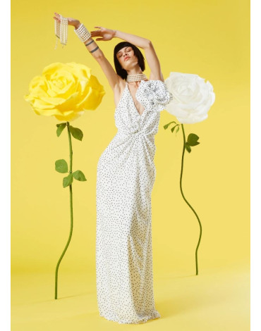 C.MANOLO ΦΟΡΕΜΑ ΠΟΥΑ ΜΕ ΛΟΥΛΟΥΔΙ ΣΤΟ ΣΤΗΘΟΣ FF24380 C.MANOLO ΦΟΡΕΜΑ ΠΟΥΑ ΜΕ ΛΟΥΛΟΥΔΙ ΣΤΟ ΣΤΗΘΟΣ FF24380