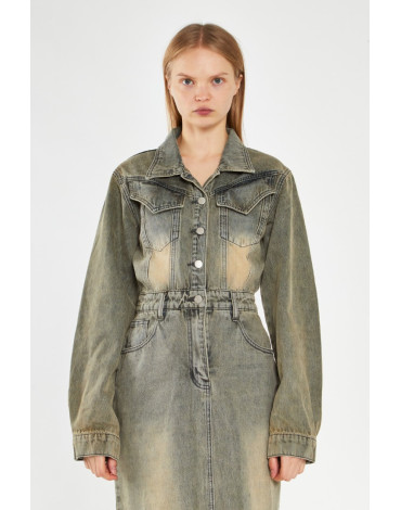 GLAMOROUS ΤΖΙΝ ΜΑΚΡΥ ΦΟΡΕΜΑ KA7190 GLAMOROUS ΤΖΙΝ ΜΑΚΡΥ ΦΟΡΕΜΑ KA7190