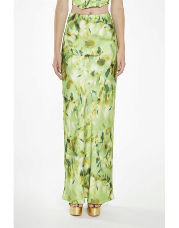 GLAMOROUS CK7417A ΦΟΥΣΤΑ ΜΑΚΡΙΑ ΣΑΤΕΝ ΣΕ ΕΠΡΙΜΕ ΜΕ ΠΡΑΣΙΝΕΣ ΑΠΟΧΡΩΣΕΙΣ GLAMOROUS CK7417A ΦΟΥΣΤΑ ΜΑΚΡΙΑ ΣΑΤΕΝ ΣΕ ΕΠΡΙΜΕ ΜΕ ΠΡΑΣΙΝΕΣ ΑΠΟΧΡΩΣΕΙΣ