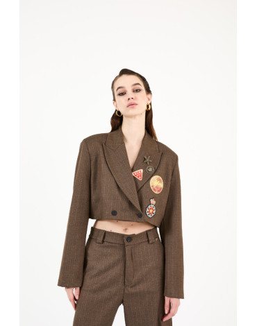 PHILIA LOFT ΚΑΦΕ ΡΙΓΕ ΚΟΝΤΟ ΣΑΚΑΚΙ ΜΕ ΣΤΑΜΠΕΣ  Α0118