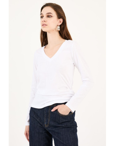 PHILIA LOFT ΜΠΛΟΥΖΑ ΜΕ V ΛΑΙΜΟΚΟΨΗ E0038