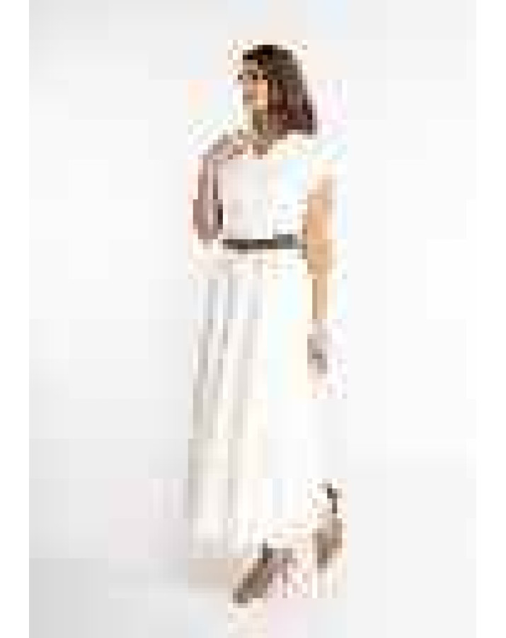 LOKITA Φόρεμα βαμβακέρο κλοςμε ζωνάκι στη μέση LOK7342