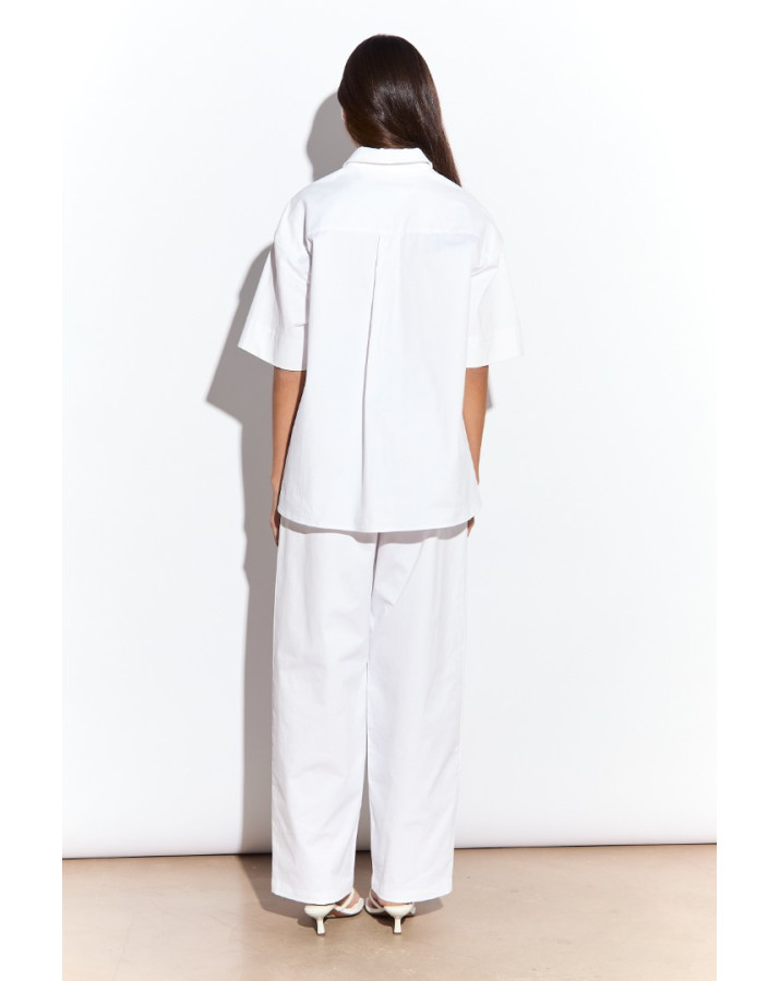 GLAMOROUS ΑΣΠΡΟ ΠΑΝΤΕΛΟΝΙ ΣΕ ΙΣΙΑ ΓΡΑΜΜΗ AN5506