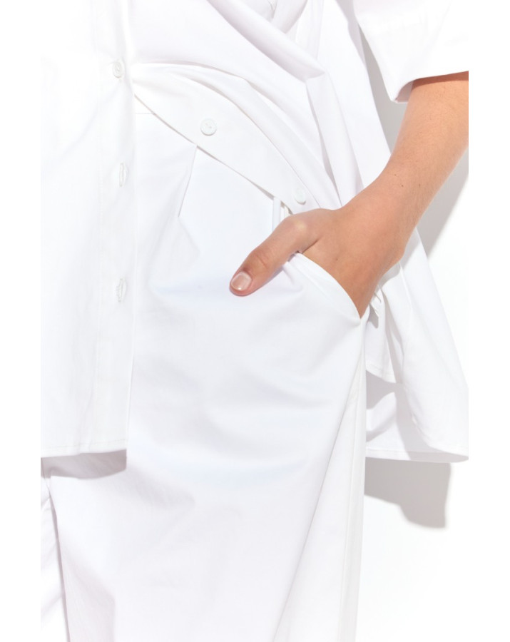 GLAMOROUS ΑΣΠΡΟ ΠΑΝΤΕΛΟΝΙ ΣΕ ΙΣΙΑ ΓΡΑΜΜΗ AN5506