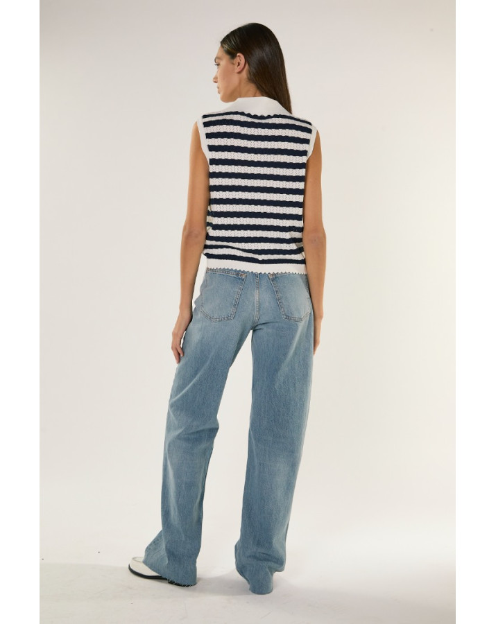 GLAMOROUS ΤΖΙΝ ΠΑΝΤΕΛΟΝΙ ΣΕ ΙΣΙΑ ΓΡΑΜΜΗ KA7554