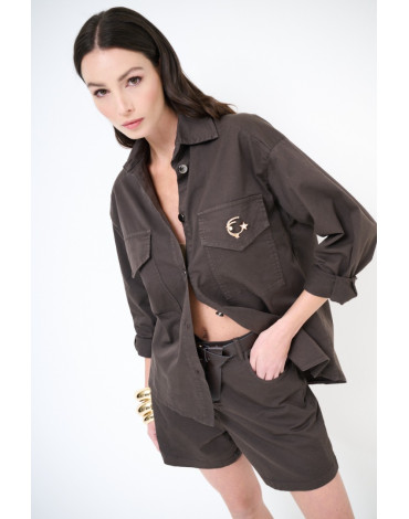 KIKISIX ΚΟΝΤΟΜΑΝΙΚΟ ΚΑΦΕ ΠΟΥΚΑΜΙΣΟ KXCM2145MOR