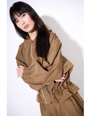 KIKISIX ΚΑΦΕ ΜΠΟΜΠΕΡ ΜΕ ΛΑΣΤΙΧΟ ΣΤΗ ΜΕΣΗ ΚΑΙ ΚΟΥΚΟΥΛΑ KXGI2156MOR