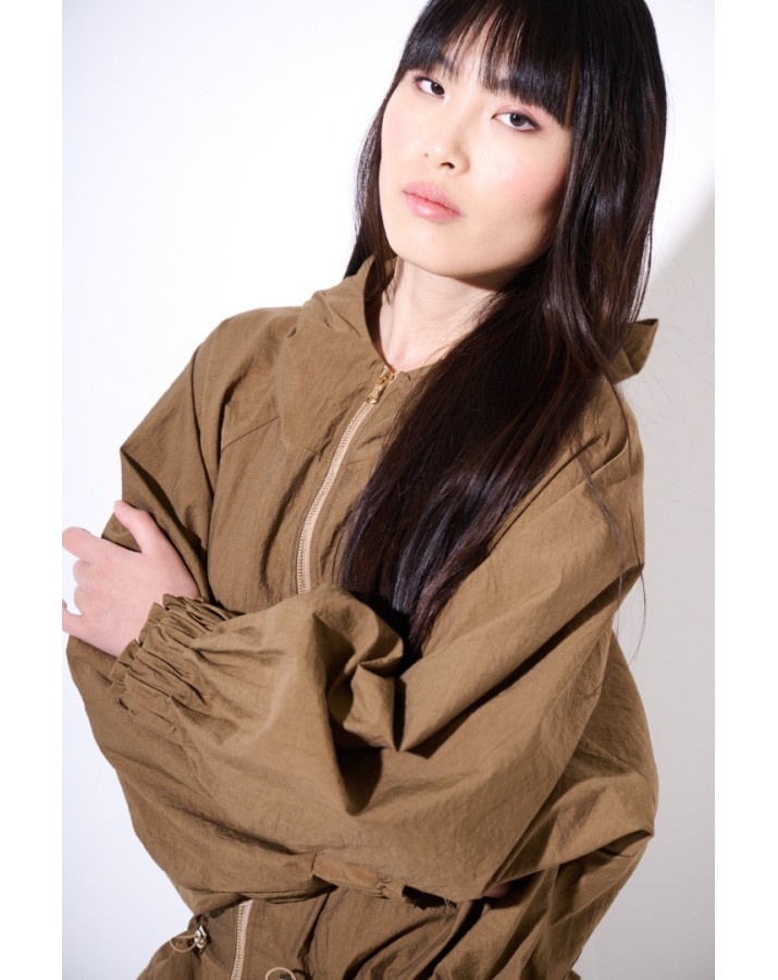 KIKISIX ΚΑΦΕ ΜΠΟΜΠΕΡ ΜΕ ΛΑΣΤΙΧΟ ΣΤΗ ΜΕΣΗ ΚΑΙ ΚΟΥΚΟΥΛΑ KXGI2156MOR