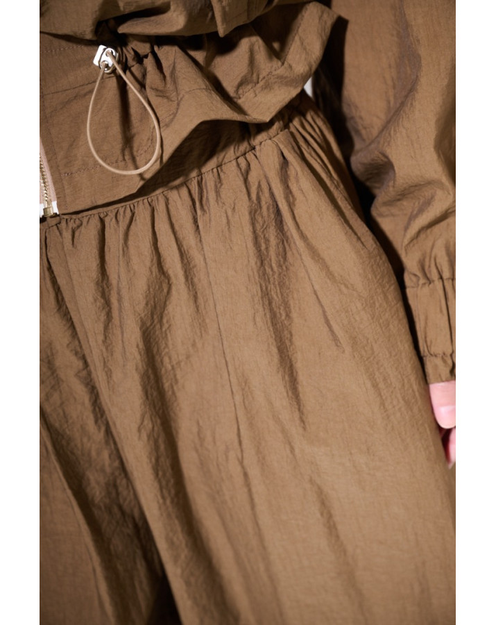 KIKISIX ΚΑΦΕ ΦΑΡΔΥ ΠΑΝΤΕΛΟΝΙ ΜΕ ΛΑΣΤΙΧΟ ΣΤΟ ΤΕΛΕΙΩΜΑ KXPA2157MOR