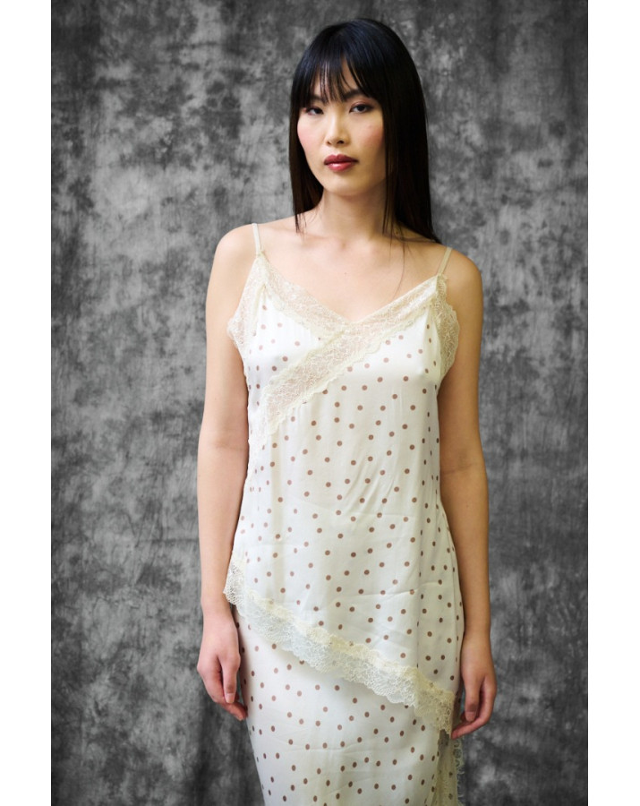 KIKISIX ΑΣΥΜΜΕΤΡΟ ΕΚΡΟΥ ΠΟΥΑ ΤΟΠ ΚΑΙ ΣΧΕΔΙΟ ΜΕ ΔΑΝΤΕΛΑ KXTO2024BEI