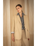 PHILIA LOFT Μπεζ σακάκι N0043