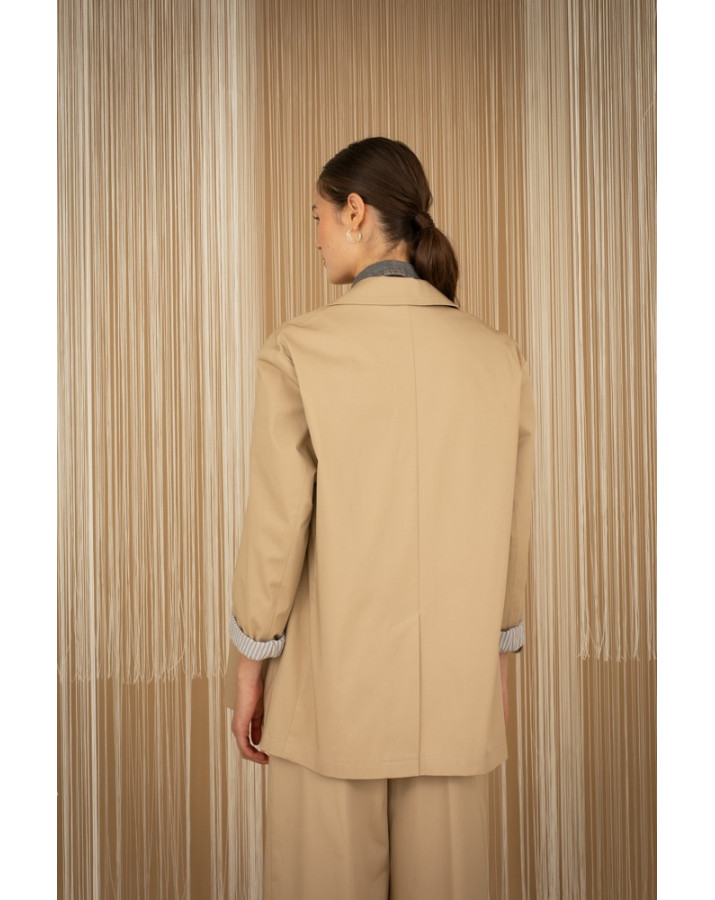 PHILIA LOFT Μπεζ σακάκι N0043