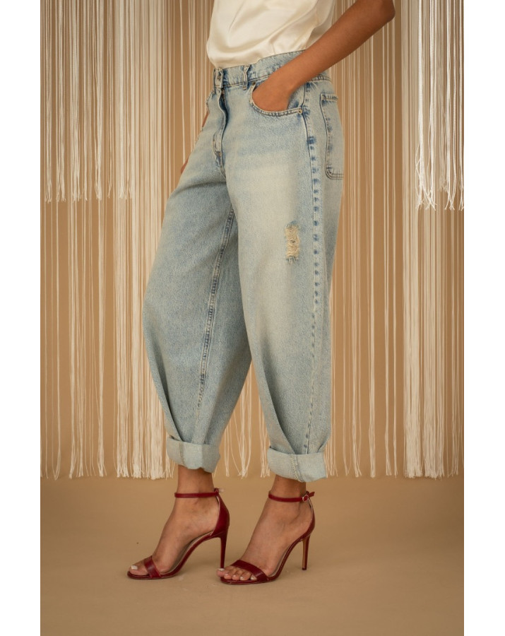 PHILIA LOFT ΜΠΛΕ ΤΖΙΝ V0093