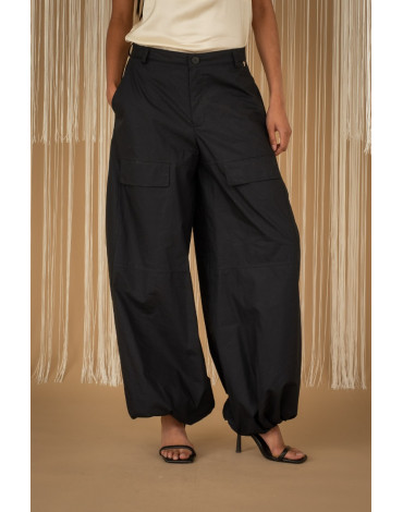 PHILIA LOFT ΚΑΡΓΚΟ ΠΑΝΤΕΛΟΝΙ ΜΕ ΛΑΣΤΙΧΟ ΣΤΑ ΜΠΑΤΖΑΚΙΑ V02A0170